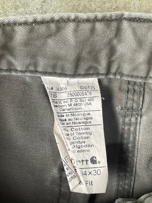 Thrashed Grey Carhartt Carpenter Pants1