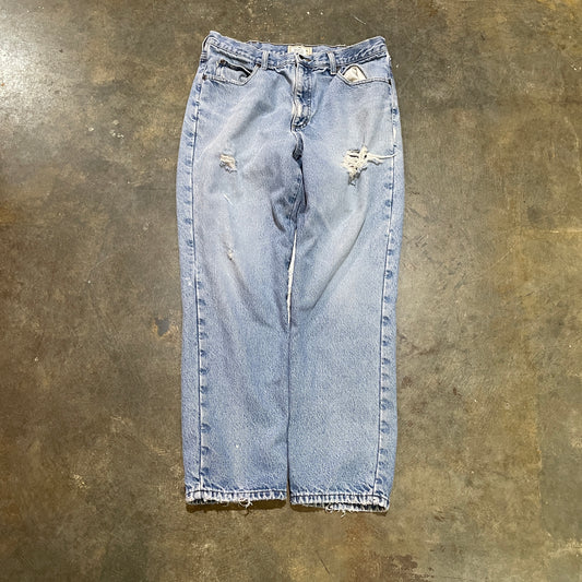 Flannel Lined LL Bean Jeans33