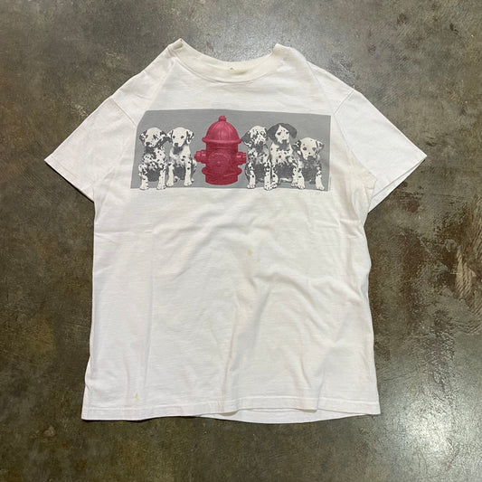Dalmatian Fire Hydrant Dog Tee
