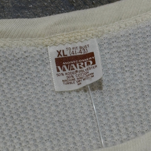 White Skull Flame Sleeve Thermal