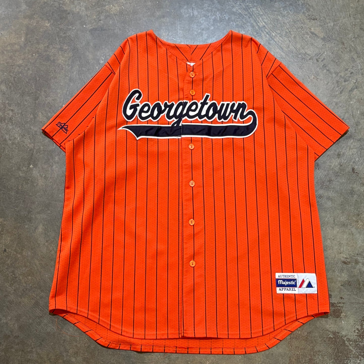 Georgetown Striped Baseball Jersey