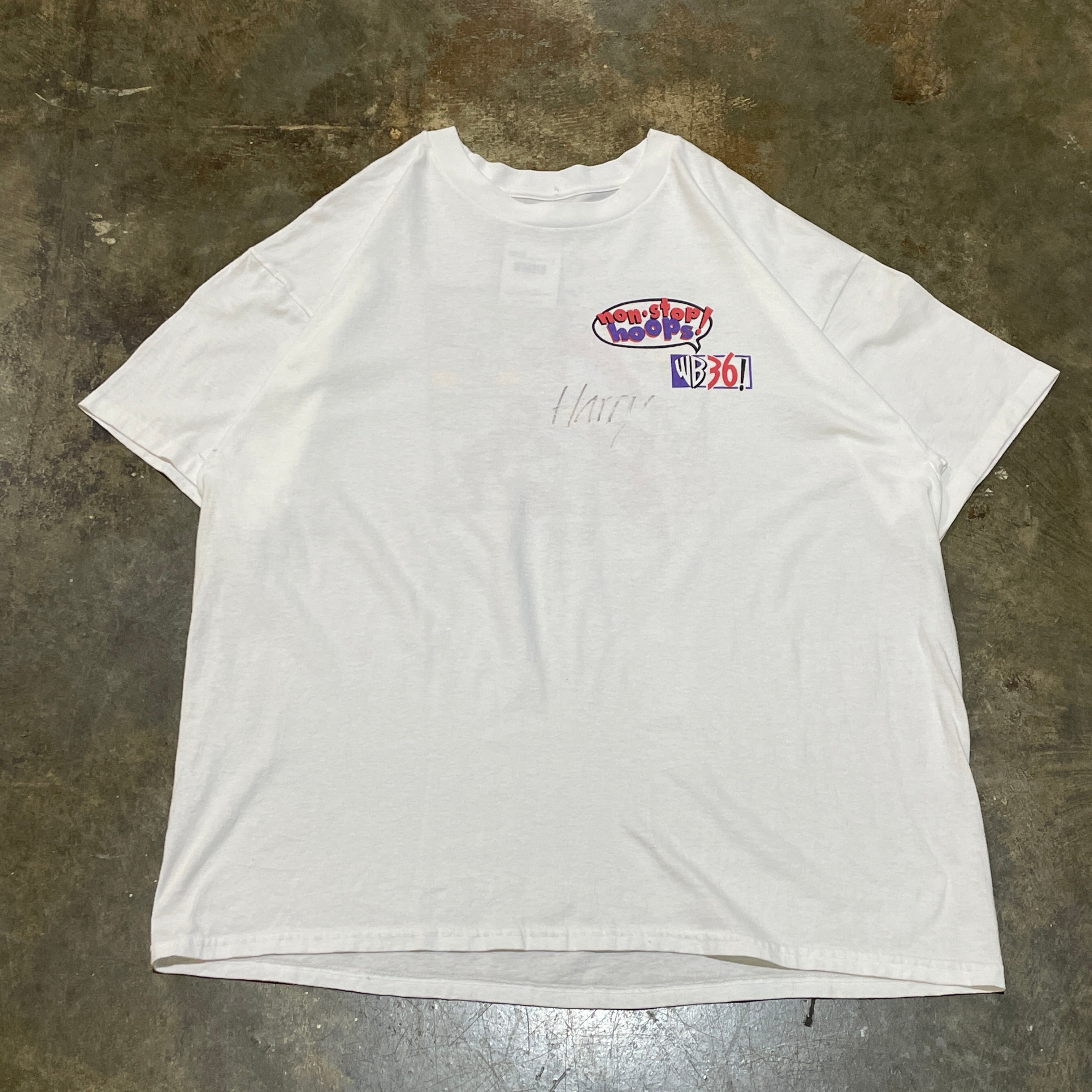 1990s WB361 Hoops Graphic T-Shirt (M)