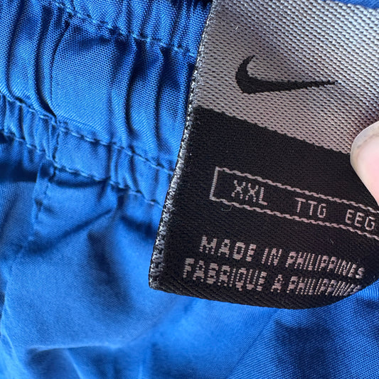 90s Blue Nike Striped Trackpants