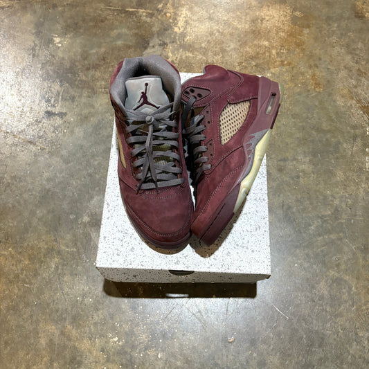 Jordan 5 Burgandy