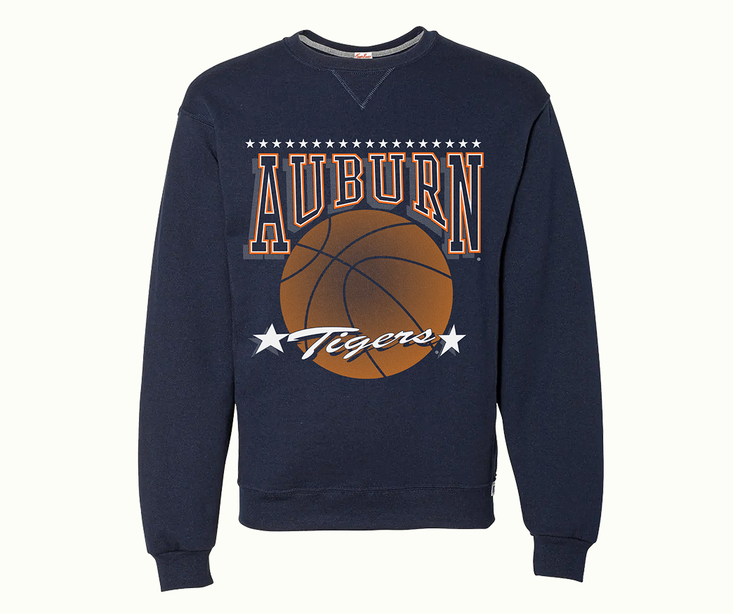 AU BASKETBALL CREWNECK