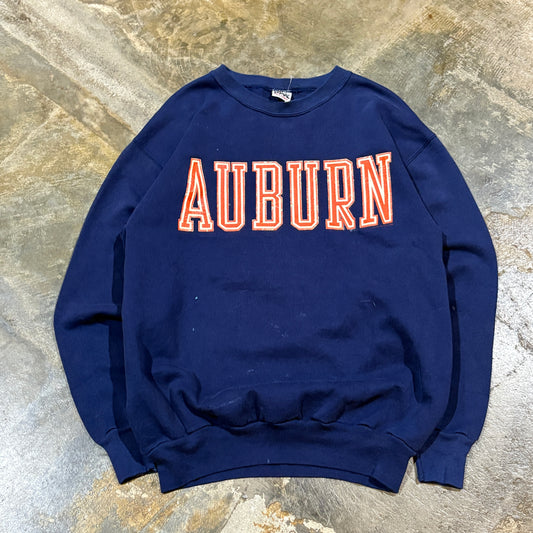 Signal Mega-Fleece Auburn Navy Crewneck