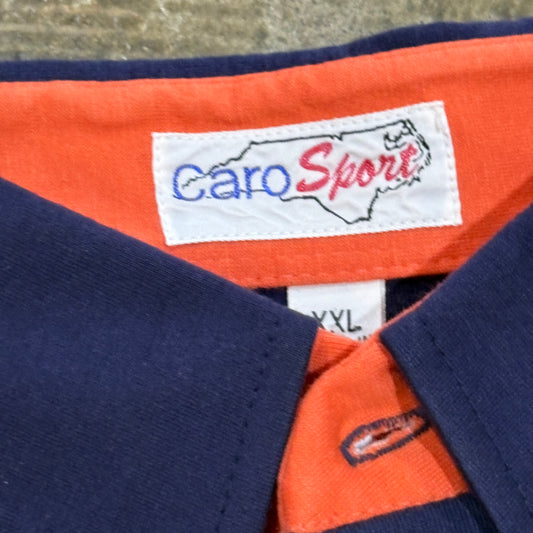 Caro Sport Sriped Blue Polo