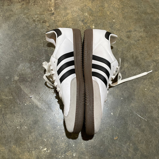 No Box Adidas White Samba Gum