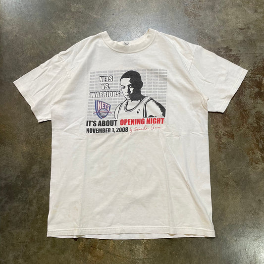 2008 Nets/Warriors Opening Night Tee
