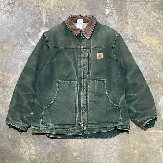 Forest Green Carhartt Chore Jacket11