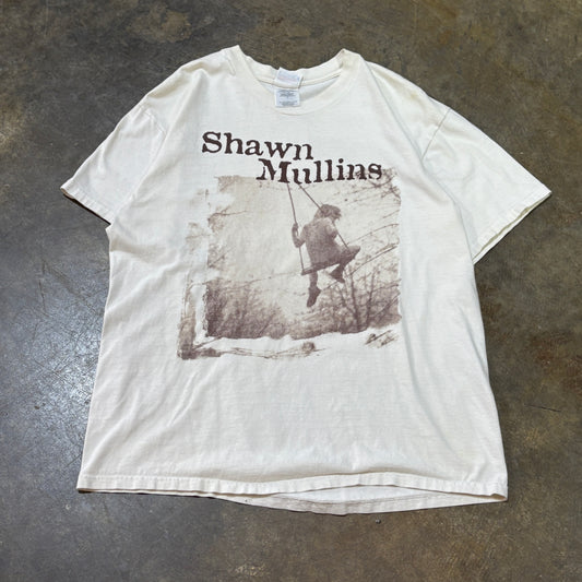 Shawn Mullins White Tee