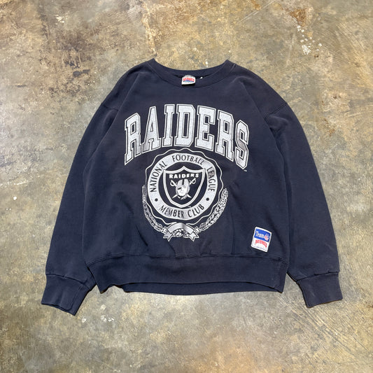 1990s Nutmeg Raiders NFL Sweatshirt (XL)