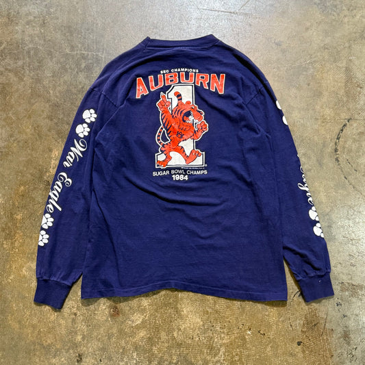 1984 SEC Champions Auburn Sugar Bowl LS Tee