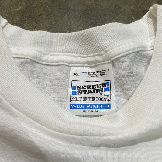 White A Passion For Excellence F1 Tee