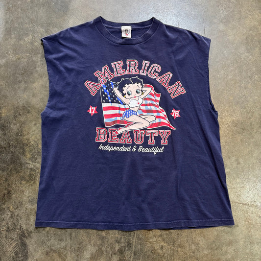 American Beauty Betty Boop Tee