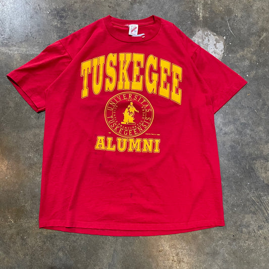 1991 Tuskeegee Alumni Crest Red Tee