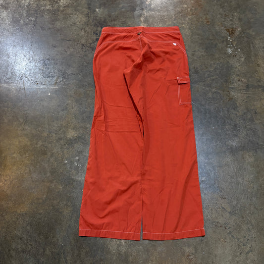 Prana Orange Cargo Pants