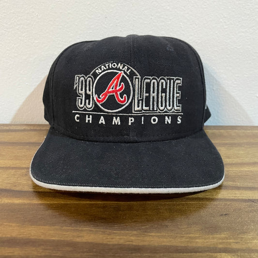Braves National League Champs Black Hat