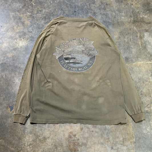 Harley-Davidson North End Plattsburgh Long Sleeve Tee (XL)