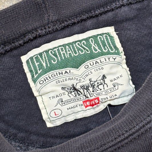 Vintage Levi’s Black Crewneck - Subtle Logo