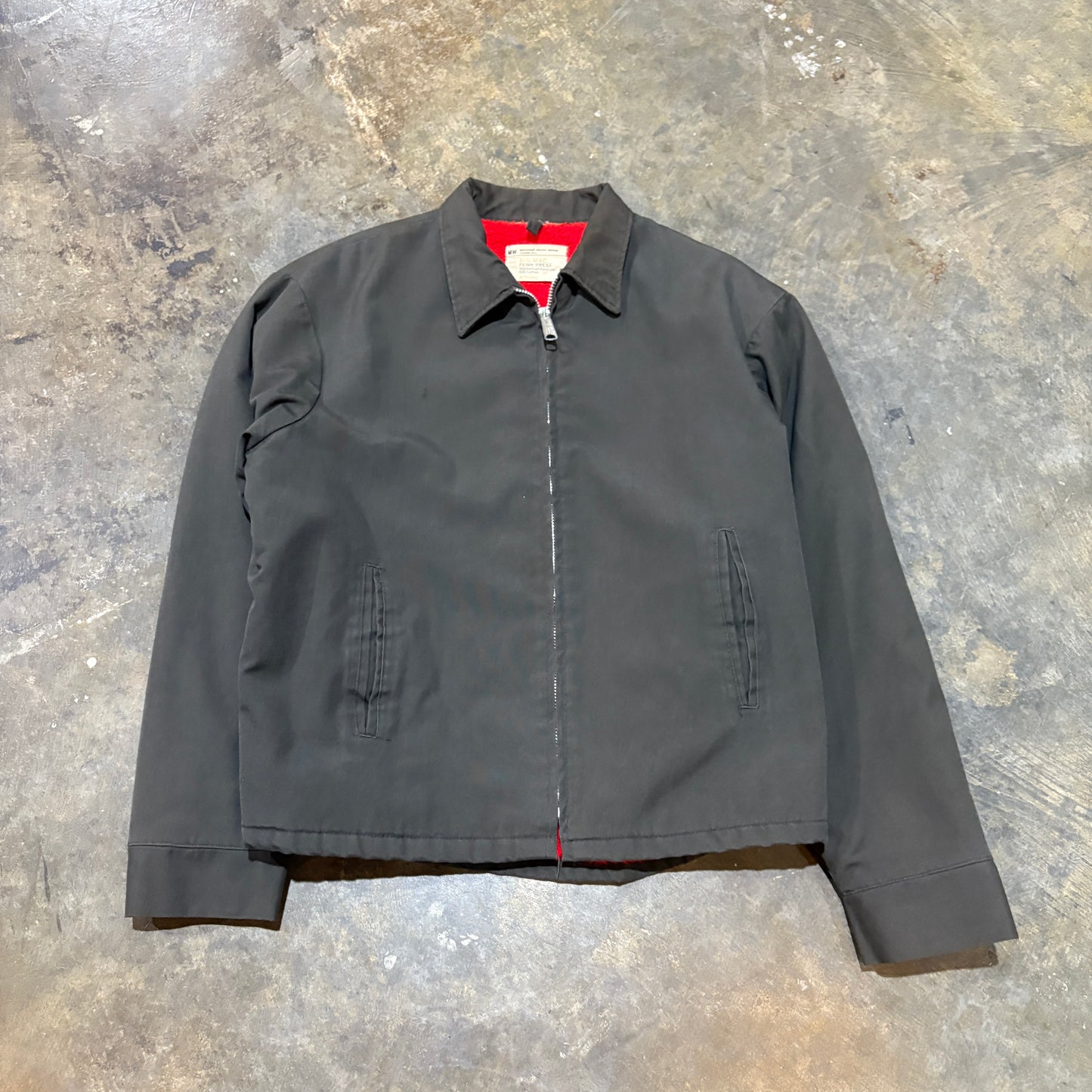 1980s Big Mac JCPenney Penn-Prest Lined Work Jacket (M)