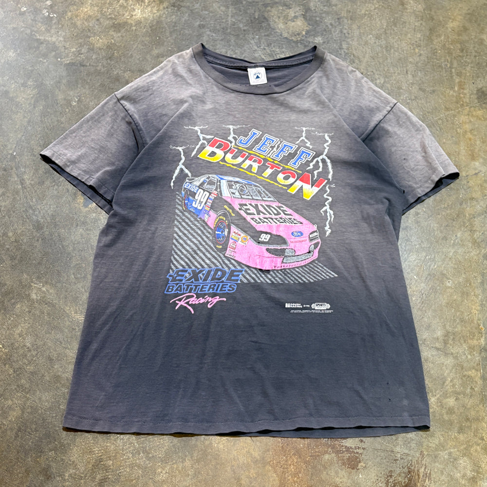 1990s Jeff Burton Exide Racing NASCAR Graphic Tee (XL)