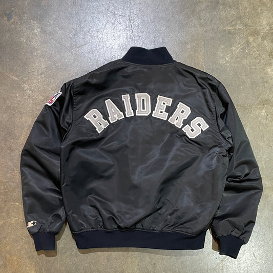 Los Angeles Raiders Satin Starter Jacket