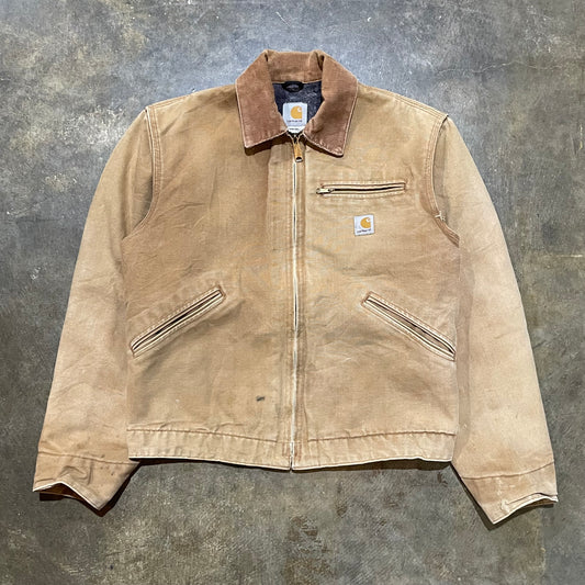 Carhartt Tan Blanket Lined Detriot Jacket77