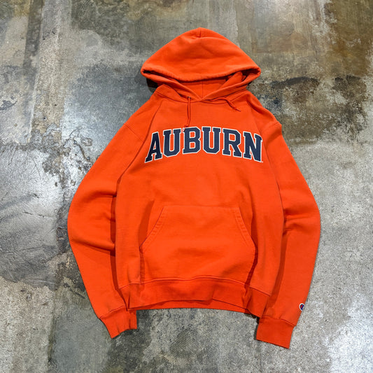 Auburn Arch Logo Champion Hoodie Orange