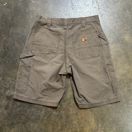 Brown Carhartt Carpenter Shorts