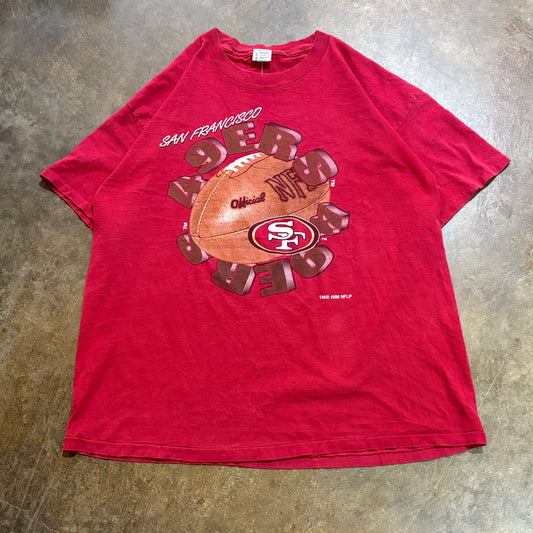 1990s San Francisco 49ers NFL Graphic Tee (XL)
