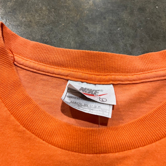 FadedOrange Nike Big Circle Hit tee