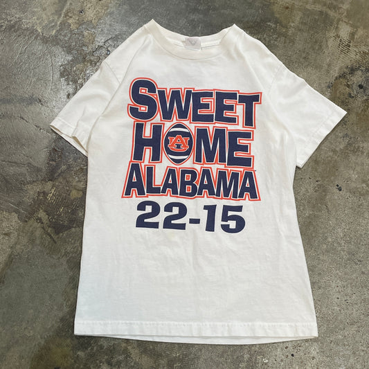 White 2006 Iron Bowl Sweet Home Alabama Tee