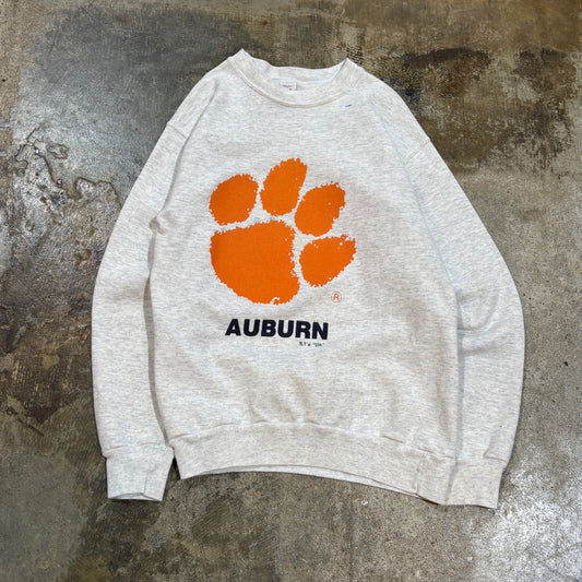 1990 Signal Auburn Paw Print Crewneck