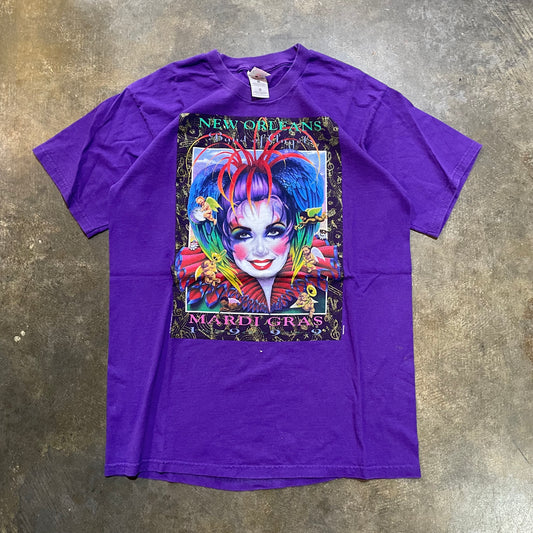 Mardi Gras 1999 Purple tee