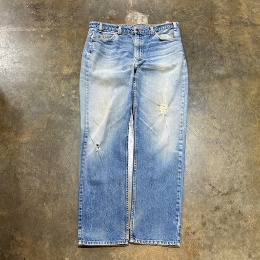 Levis 505 Orange Tab Faded