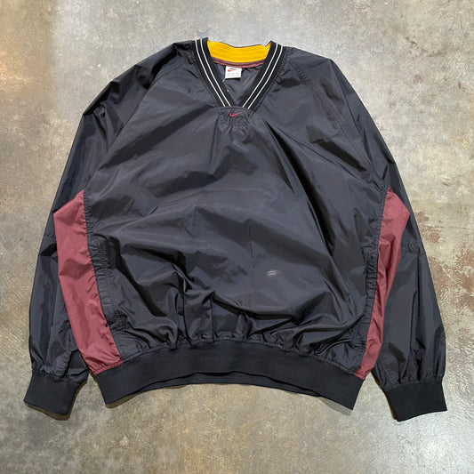 Black & Maroon Nike Windbreaker Pullover