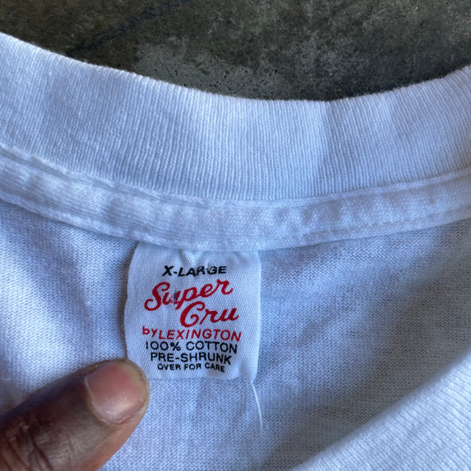 1989 Auburn Vs Alabama Jordan Hare Boot tee