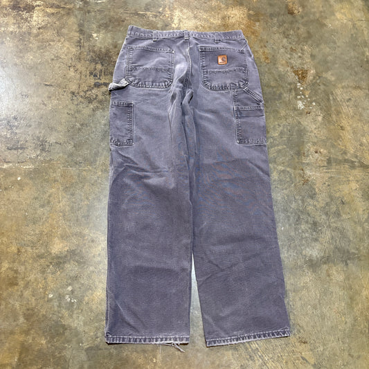 Grey Carhartt Carpenter Pants1