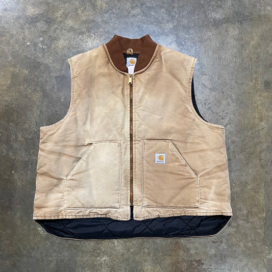 Tan Carhartt Faded Vest26