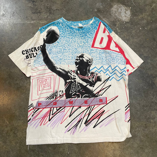 Bulls Magic Johnson AOP MJ Tee
