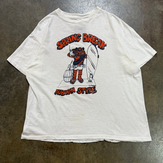 Spring Break Auburn Style Graphic Tee