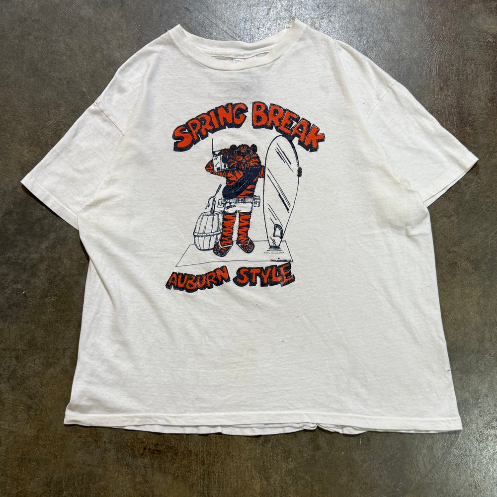 Spring Break Auburn Style Graphic Tee