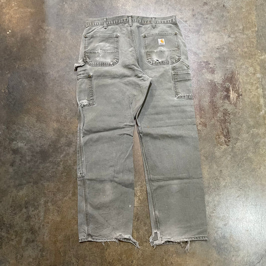 Olive Green Carhartt Double Knee46