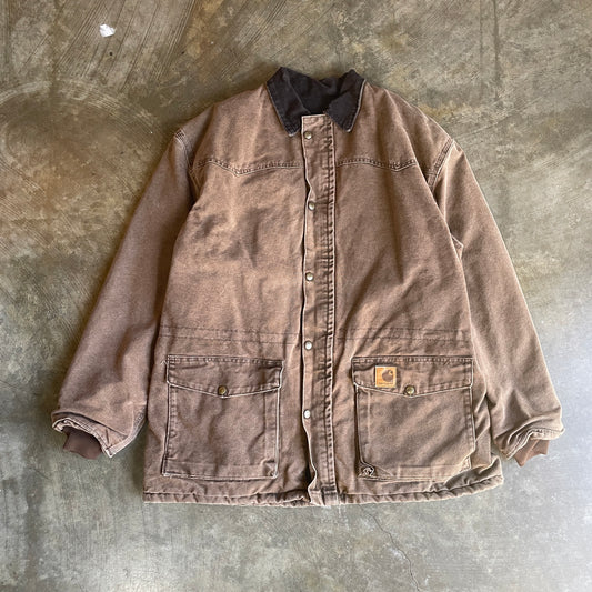 Mocha Brown Carhartt Chore Jacket8