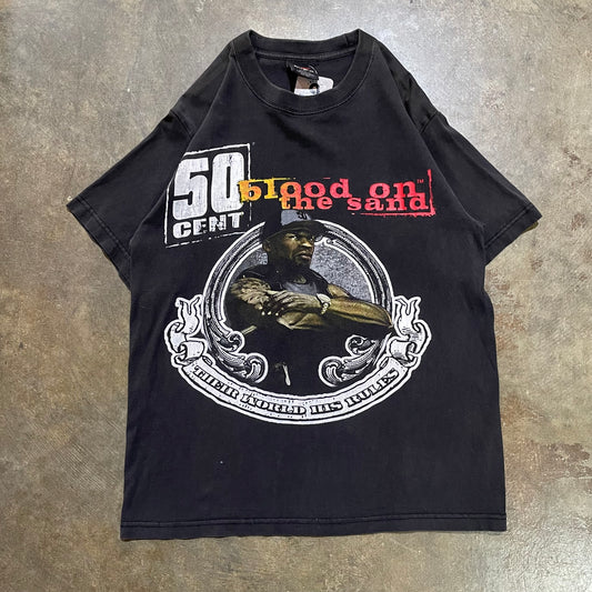 Vintage 50 Cent Blood on the Sand Graphic Tee