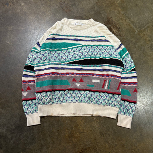London Fog Pattern Sweater