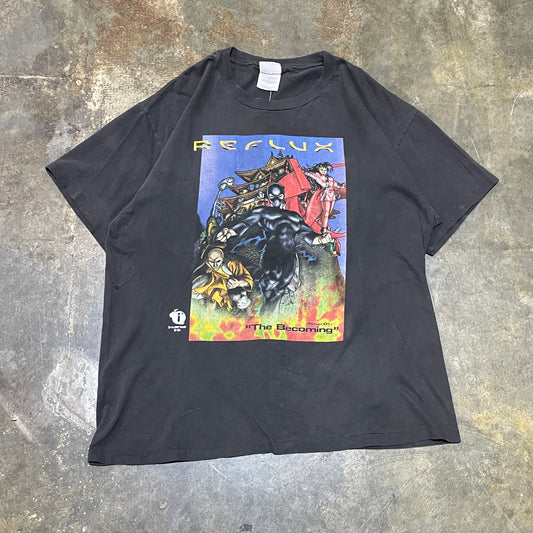 Faded Black Reflux Tee