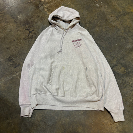 Grey Ewert Plumbing Hoodie
