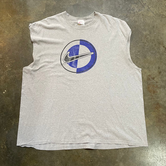 Nike Blue Circle Logo tee